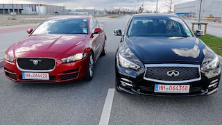 Jaguar XE 20d, Infiniti Q50 2.2d