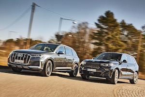 BMW X7 M50d Audi SQ7
