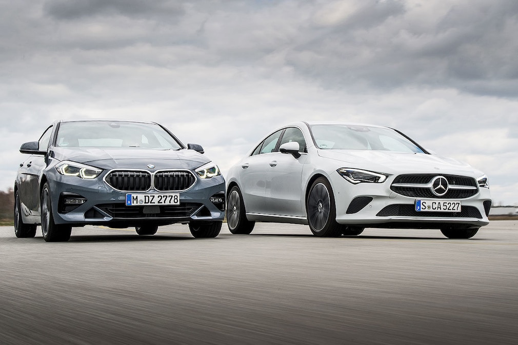 BMW 2er Gran Coupé Mercedes CLA Coupé