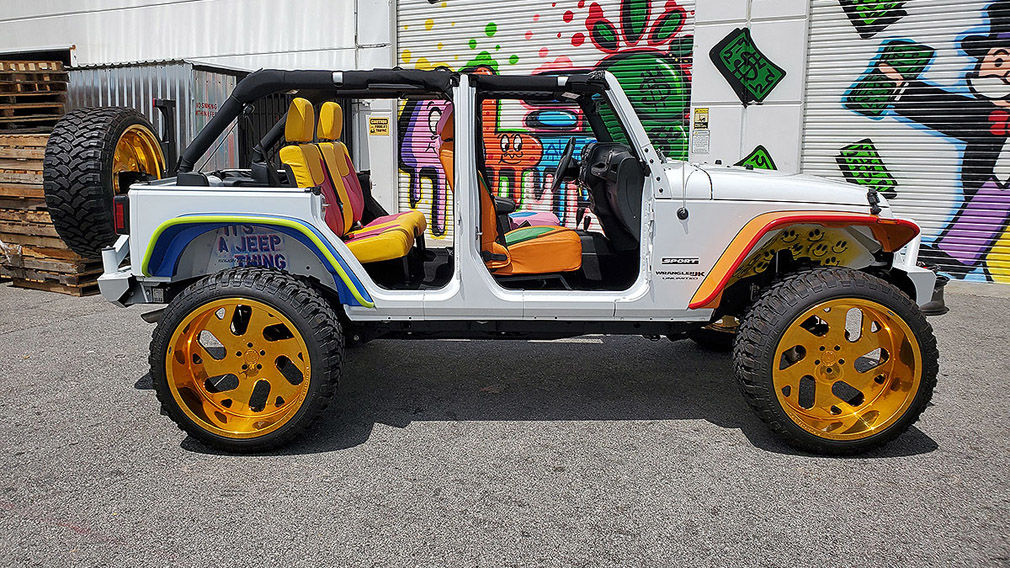 Jeep Wrangler aus Hollywood: Tuning, Verkauf