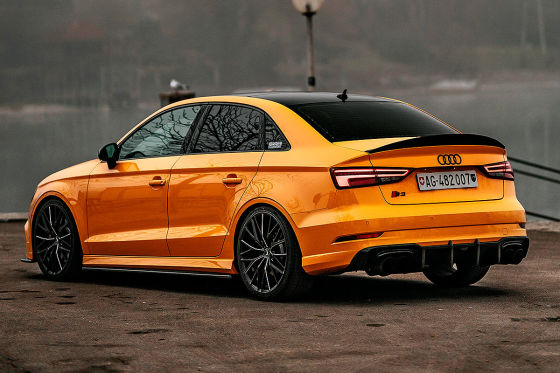 Barracuda-Räder für die RS 3 Limousine