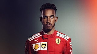 F1 Hamilton Ferrari