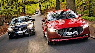 Honda Civic Mazda3
