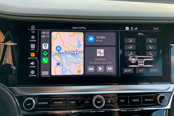 So gut ist der Continental GTC vernetzt!