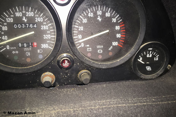 Ferrari F40 von Diktator-Sohn wieder aufgetaucht