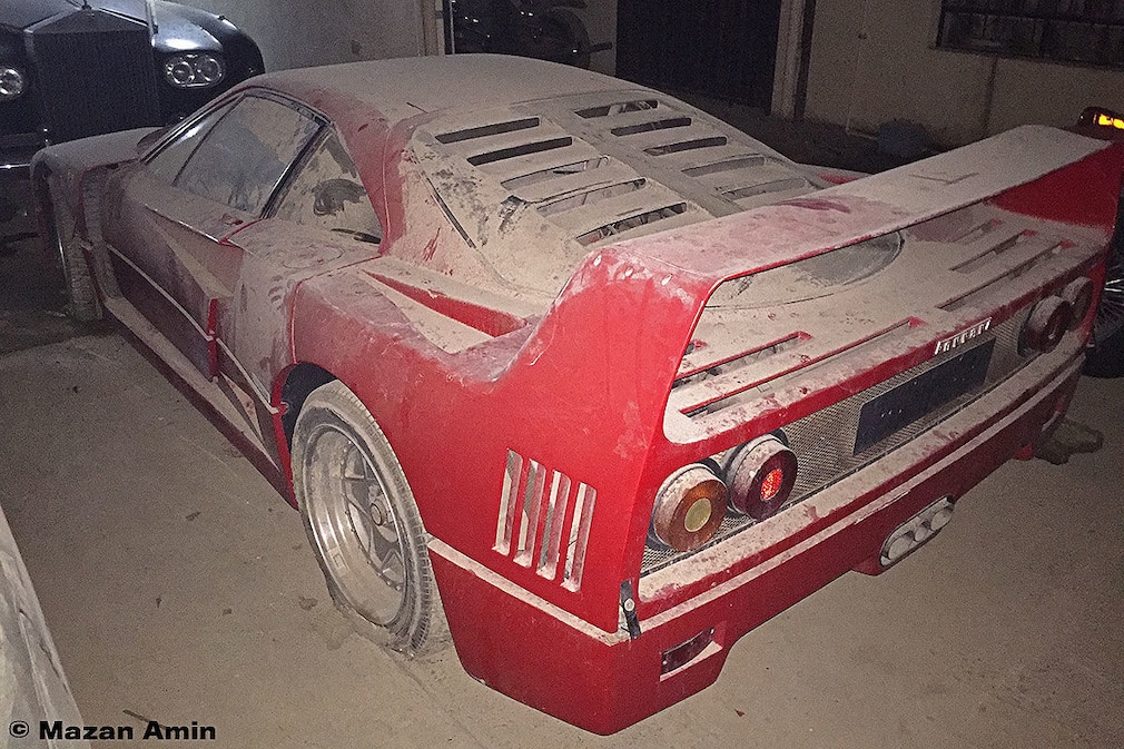 Ferrari F40: Scheunenfund