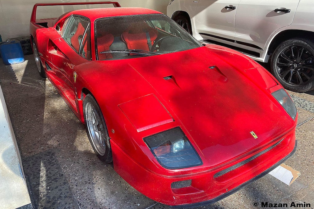 Ferrari F40: Scheunenfund