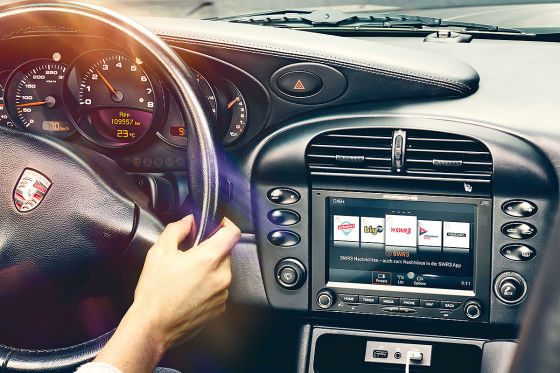 Mini-Infotainment für alte Porsche