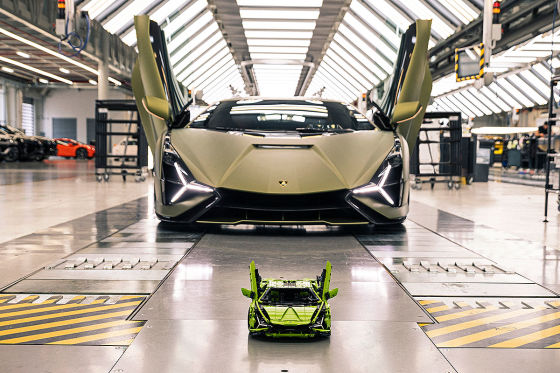 Diesen Lamborghini gibt es bald von Lego