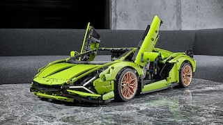 Stärkster Serien-Lambo als Lego-Modell