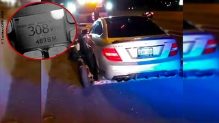 19-Jähriger rast mit C 63 AMG durch 100er-Zone