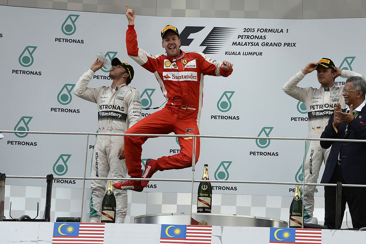 Formel 1: Höhepunkte und Tiefpunkte von Vettel mit Ferrari