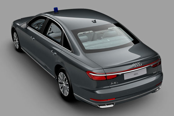 Audi panzert den A8