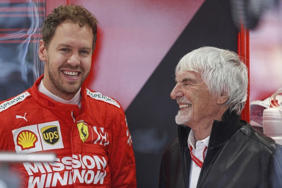 Ecclestone rät Mercedes zu Vettel