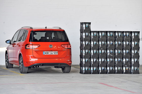 VW Touran 1.6 TDI BMT Trendline: Jahreswagen
