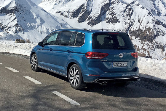 VW Touran 1.6 TDI BMT Trendline: Jahreswagen