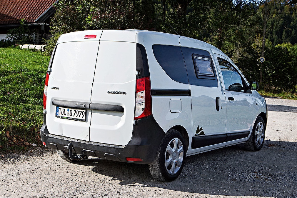Wohnmobil-Test Alpincamper Dacia Dokker Start