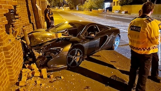 Kurioser Unfall: McLaren 570S in 60er-Zone gecrasht