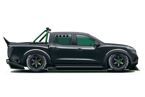 GT-R-Motor für einen Navara Pick-up