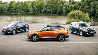 Mini Countryman Peugeot 2008 Suzuki SX4 S-Cross