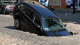 Bizarrer Unfall in Lettland