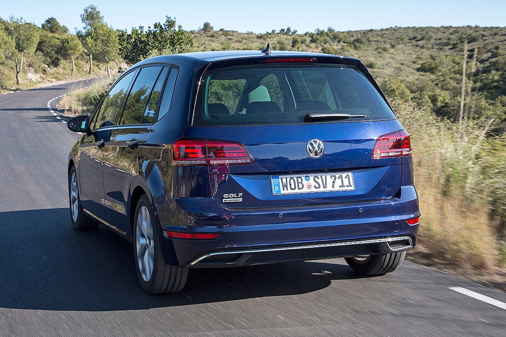 VW Golf Sportsvan Facelift