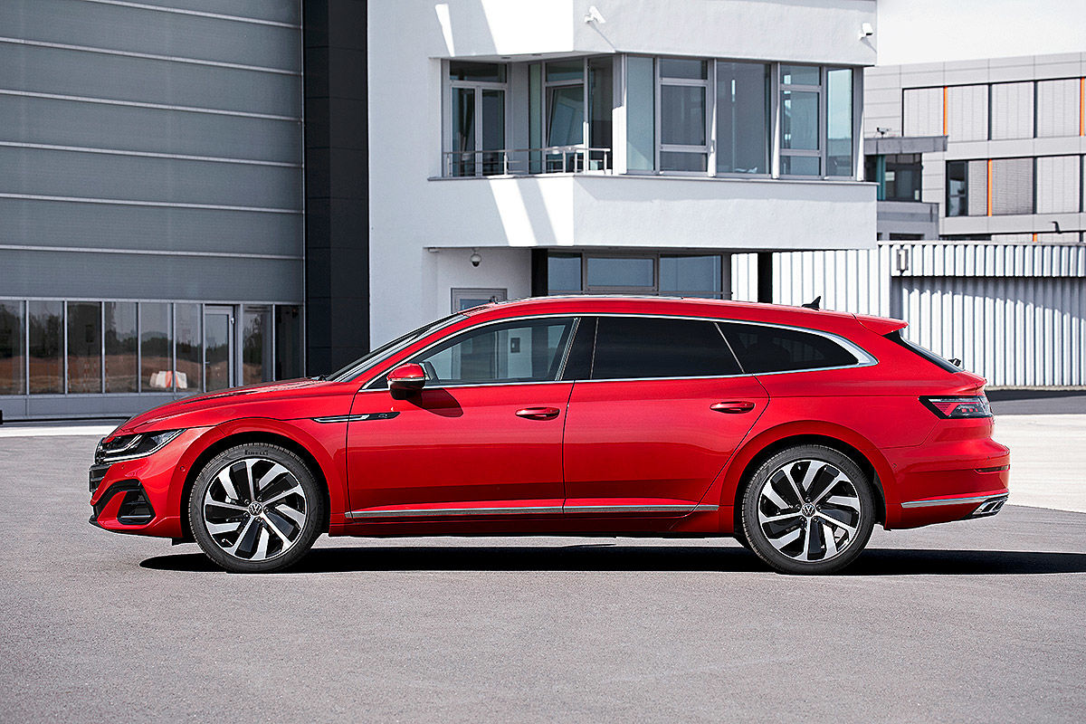 VW Arteon Facelift Shooting Brake: Bilder