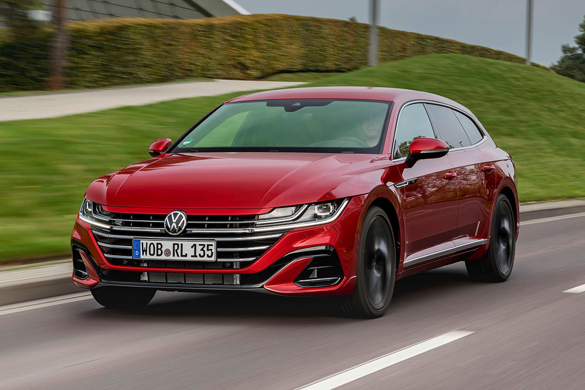 VW Arteon Facelift Shooting Brake: Bilder