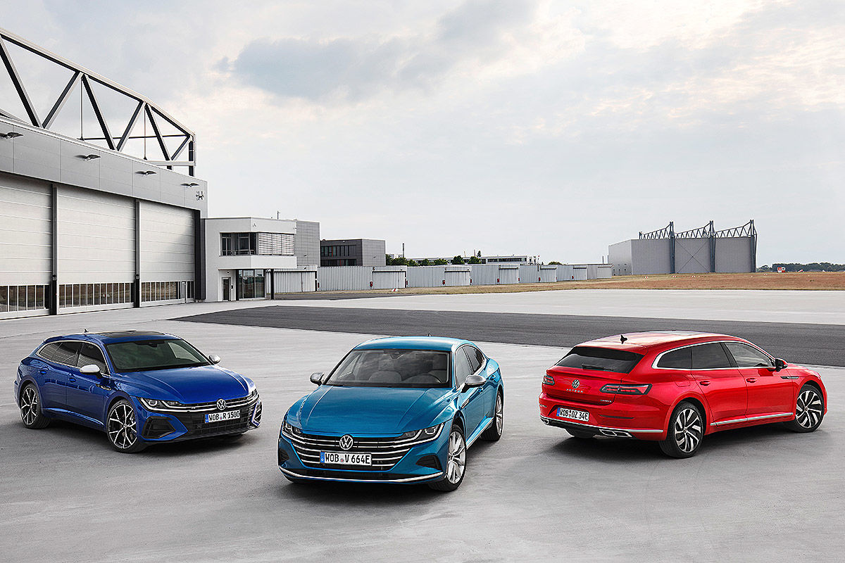 VW Arteon Facelift Shooting Brake: Bilder