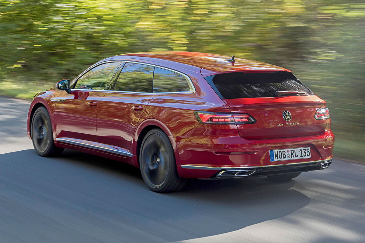 VW Arteon Facelift Shooting Brake: Bilder