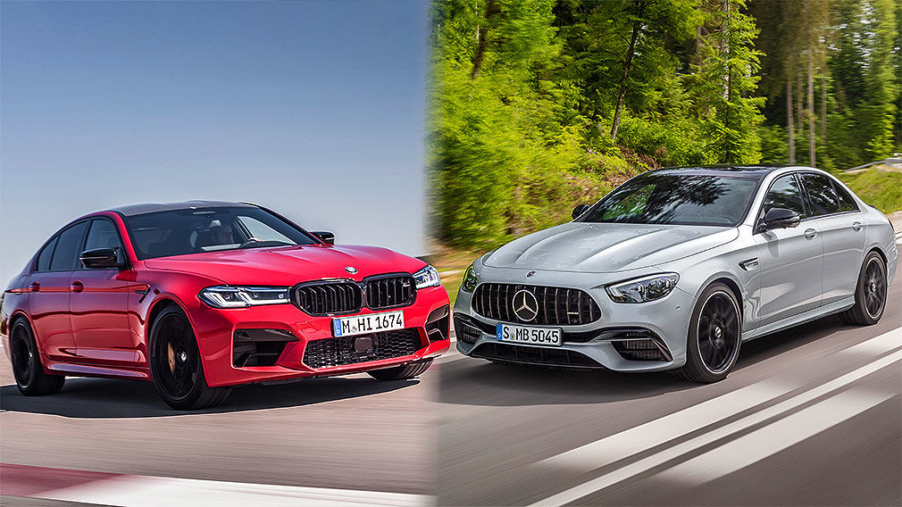 BMW M5 Competition, Mercedes-AMG E 63 S 4matic+