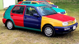 VW Golf Mk 3 Harlekin