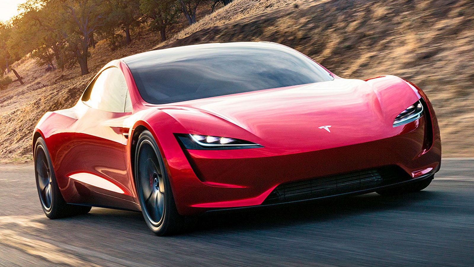 Tesla Roadster 2022 Spacex Düsenantrieb E Auto Auto Bild 8710