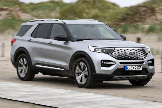 Ford Explorer Das Plug In Hybrid Suv Im Test Autobild De
