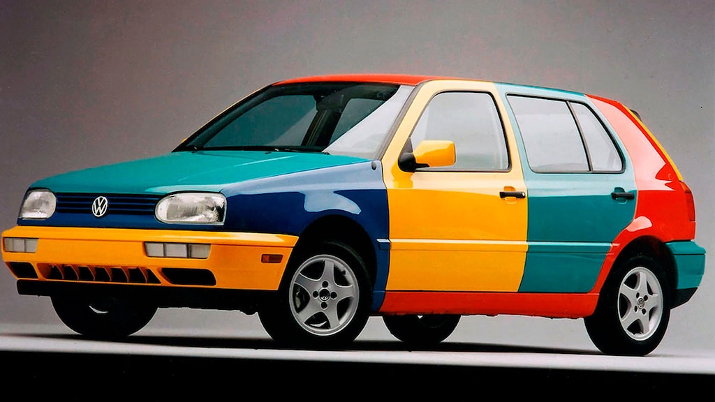 Den Golf 3 Harlekin kennt kaum jemand!