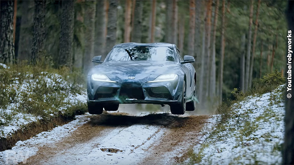 Toyota Supra A90: Drift, Video Toyota Supra A90: Drift, Video