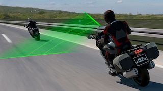 BMW-Motorräder halten zukünftig automatisch Abstand