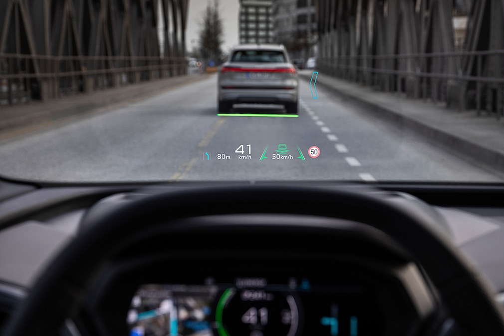 Audi Q4 e-tron prototype drive