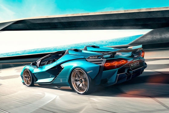 Mit 819 PS ist Lamborghinis offener Sián noch stärker als das Coupé!