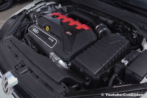 VW Golf 7 R mit Audi RS 3-Motor und 740 PS