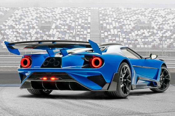 Carbon-Kleid für den Ford GT