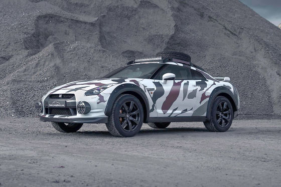 Dieser einzigartige Nissan GT-R im Offroad-Look wird verkauft
