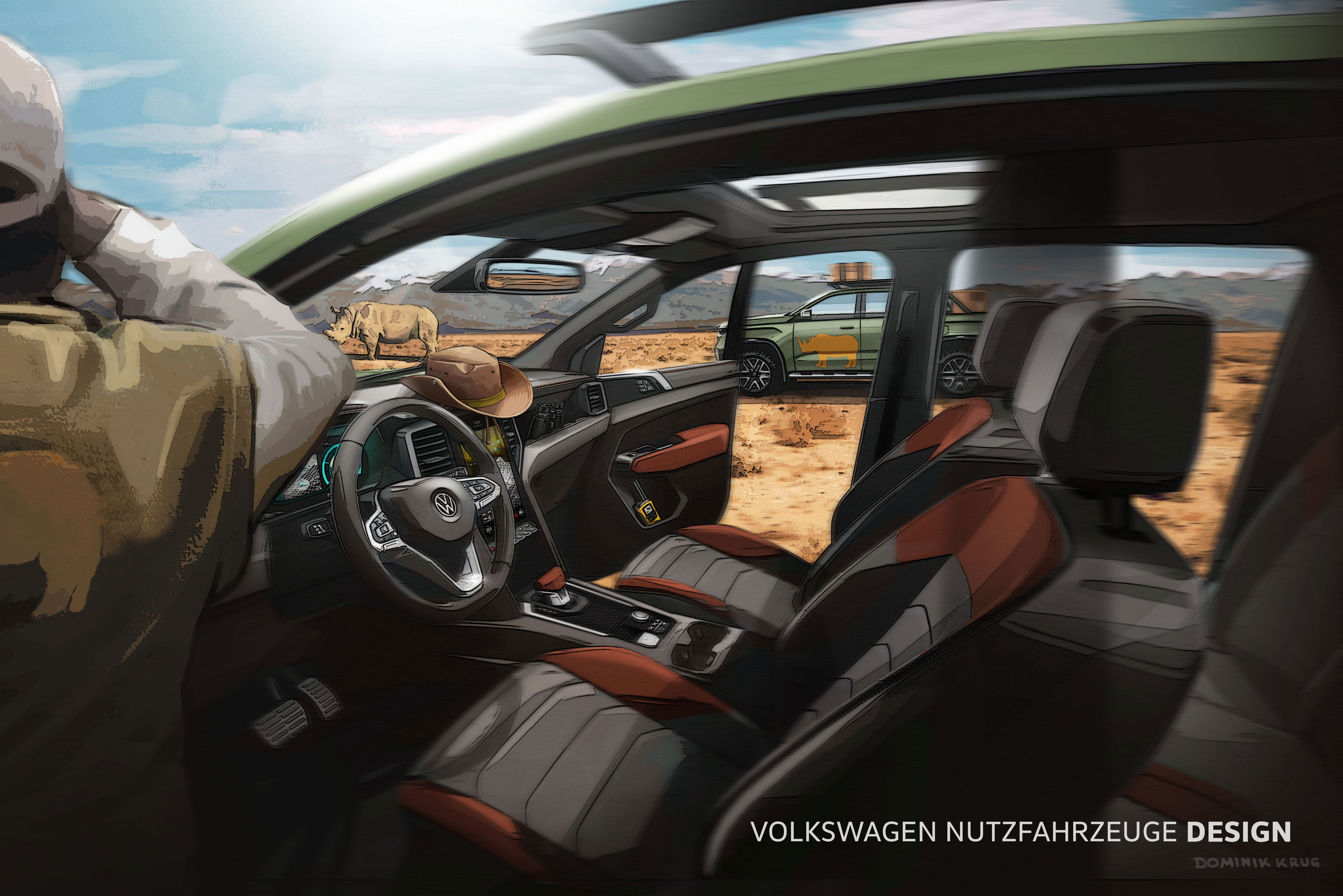 VW Amarok (2022): erste Daten und Fotos vom neuen Mega-Pickup
