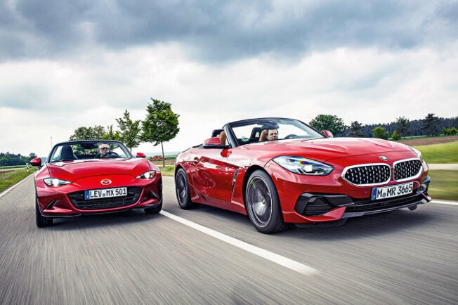 BMW Z4 Mazda MX-5