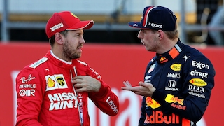 Verstappen Vettel