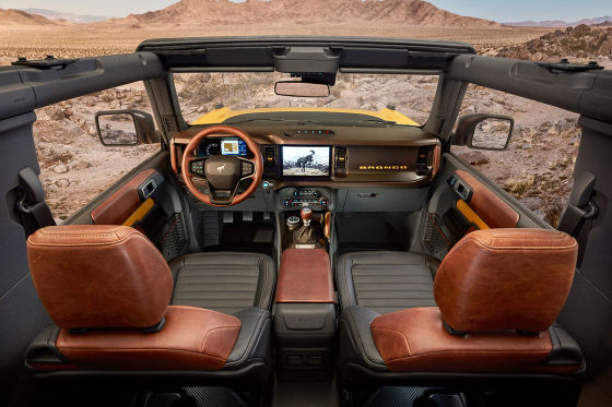 Der neue Ford Bronco bekommt McLaren Senna-Türen!