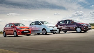 Kia Picanto Mitsubishi Space Star Renault Twingo