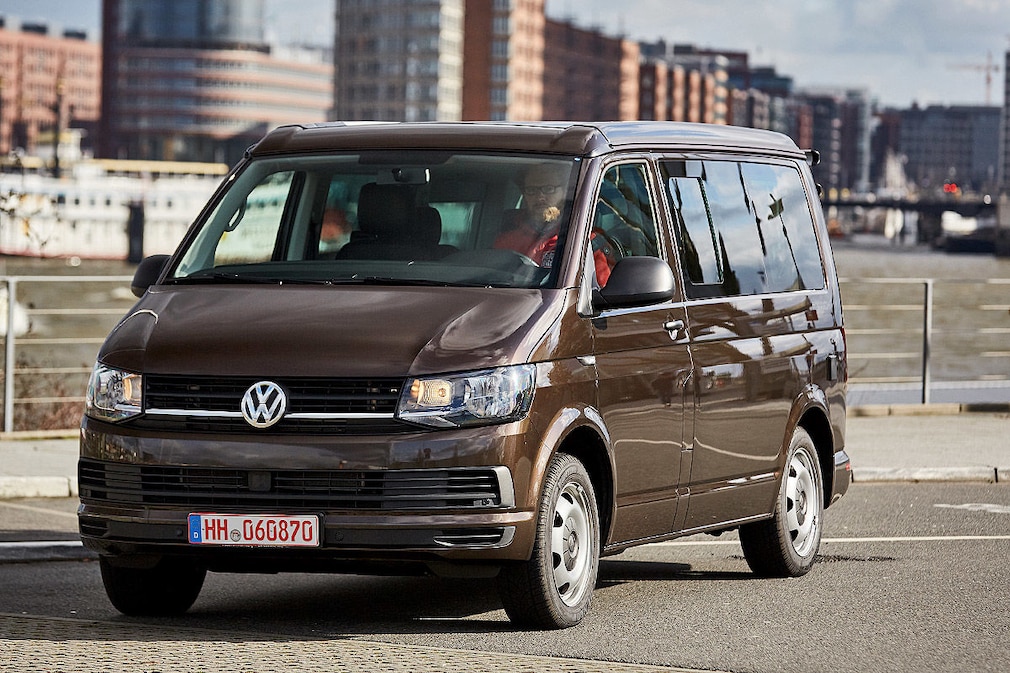 Wohnmobil-Test VW T6 California Beach