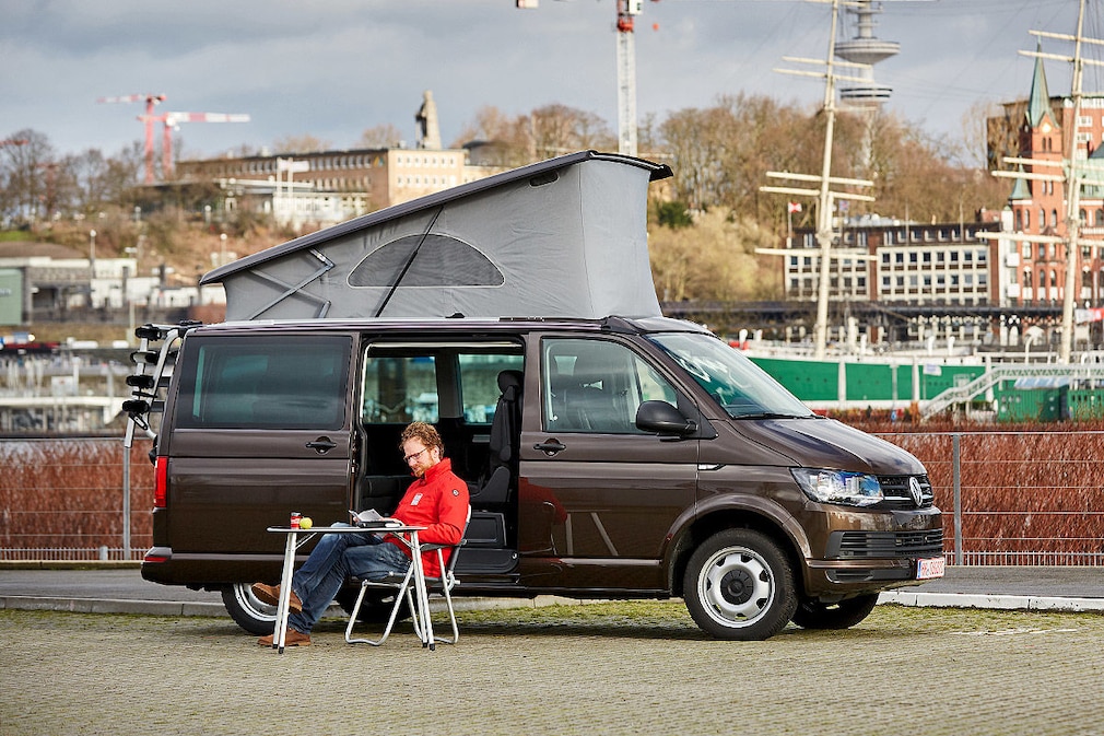 Wohnmobil-Test VW T6 California Beach