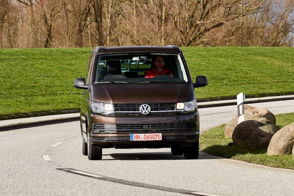 Wohnmobil-Test VW T6 California Beach